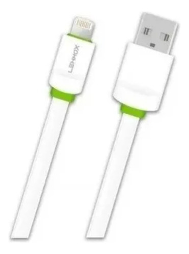 Cabo Usb Lightning Compatível 2 Metros Rápido Cor Branco