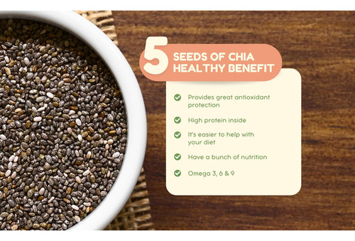 Extracto De Semillas De Chía - Semilla De Chía - Aceite De