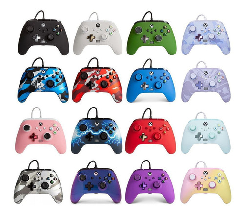 Imagen 2 de 10 de Joystick Xbox One Y Xbox Series Cableado Power A Macrotec
