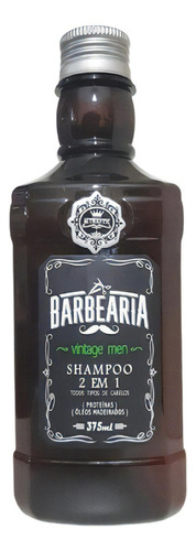  Shampoo 2 Em 1 Vintage Men 375 Ml Hobety