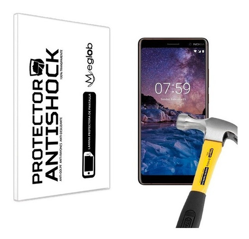 Lamina Protector Pantalla Anti-shock Nokia 7 Plus