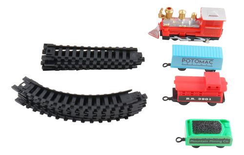 Juego De Juguetes C Mini Tren De Carga Track Tra 9091 Que Fu