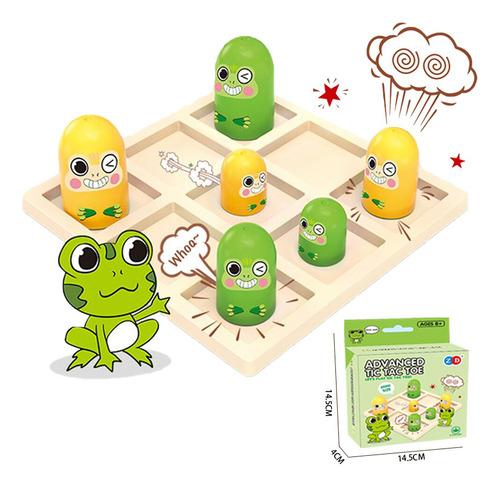 Mini Juego De Mesa Avanzado De Tic Tac Toe Party Rompecabez