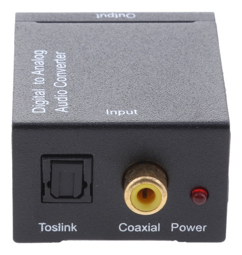 Adaptador Digital Spdif Toslink Coaxial A De Audio Analógico