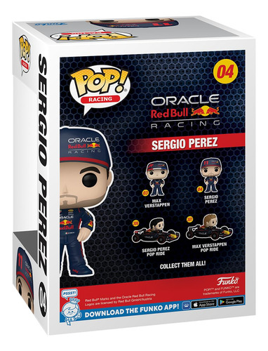 Figura De Vinilo Funko Pop! ¡corriendo A Sergio Pérez!