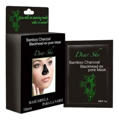 Imagen 2 de 2 de Dear She Mascarilla Mascarilla con Carbón Activado para piel Todo tipo 20mL 20g