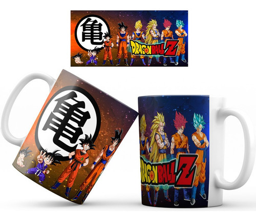 Mug Pocillo Dragon Ball Z Super Gokutaza 001