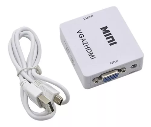 Adaptador Vga A Hdmi De Vga Hdmi Conversor 1080p