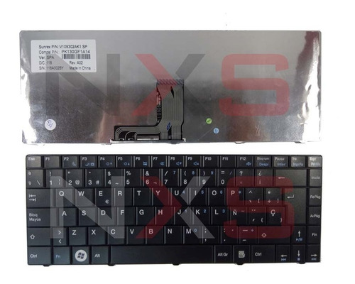 Teclado Notebook Ken Brown Pcm10 Mb 40 Español Zona Norte