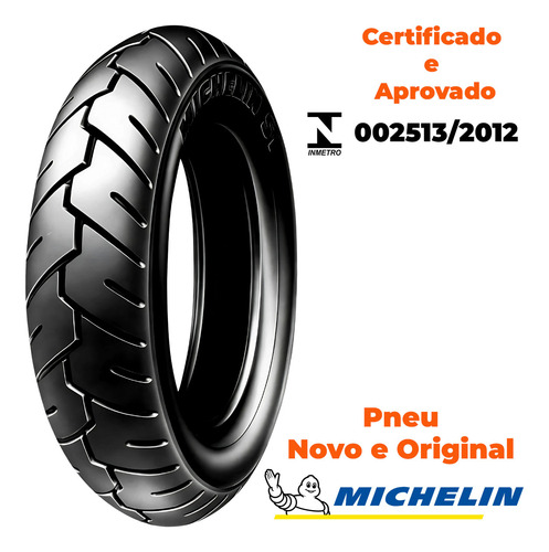 Par Pneu Elite125 90-90-12 Sl26 + 100-90-10 S1 Sem Câmara