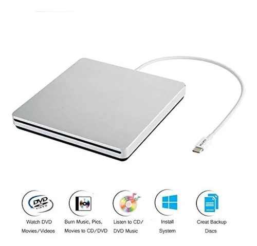 Usb-c Superdrive - Lector Externo De Dvd/cd Y