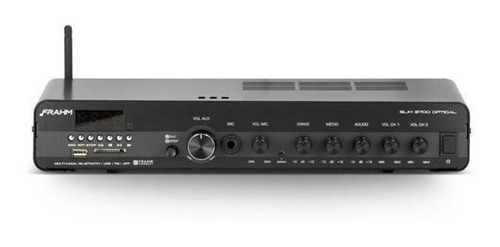 Amplificador Receiver Frahm Slim Fr 3700 2x120w Bt/usb/sd/fm