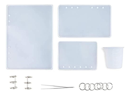 Kit De Fundición De Resina Epoxi Para Cubiertas De Cuadernos