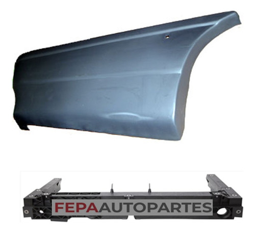 Puntera De Paragolpes Trasero Renault 12 R-12 90 / 94