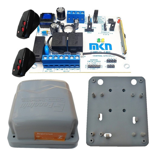 Kit Central Tampa Base E 2 Controles Do Bv Gatter 3020 Fast