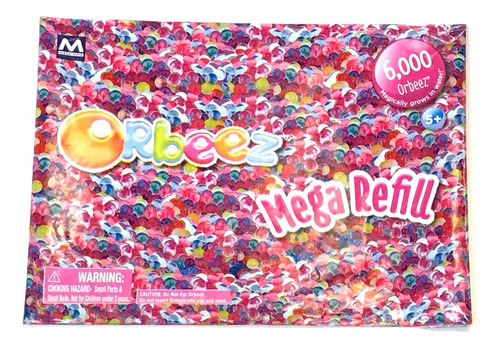 Orbeez, Semillas Mega Recambio Con 6000 Semillas (los Colore