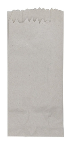 Bolsa De Papel Blanca Panaderia N° 3 X 1000 (10,5x24x6)