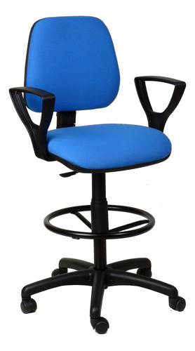 Silla Sillon Cajera Giratoria Brazos Alta Mostrador