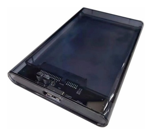 Cofre Case Disco Duro Sata 2.5 Usb 3.0 Transparente