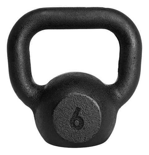 Kettlebell Pintado 6kg Para Academia Fitness E Cross Fit