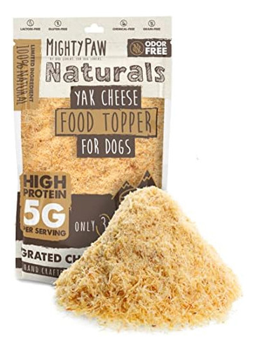 Naturals Yak Cheese Food Topper | Grated Cheese Dog Foo...
