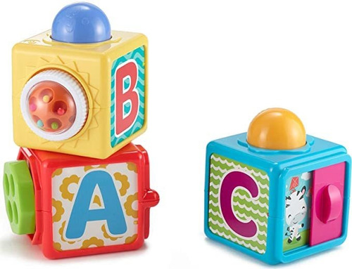 Cubos Apilables De Acción De La Marca Fisher-price