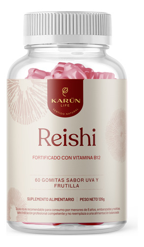 Reishi Hongo 60 Gomitas Karun Life