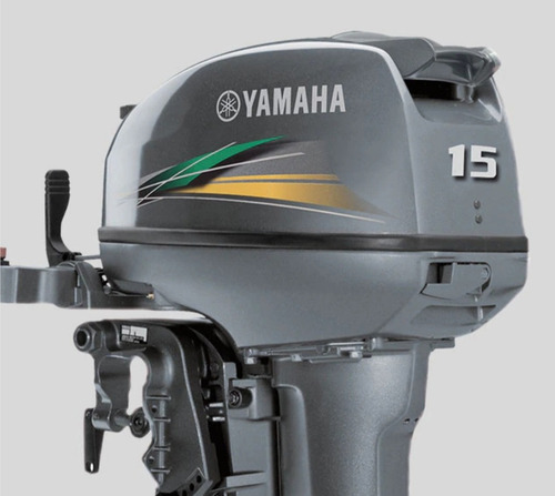 Motor De Popa Yamaha 15 Hp Okm P/ Barcos E Botes