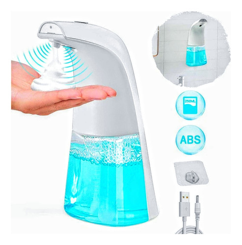 Dispensador Automático De Jabón Líquido Con Sensor Premium