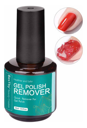 Bestby Removedor De Esmalte De Uas De Gel, Kit Removedor De