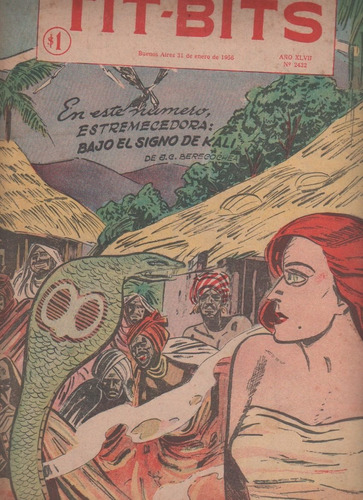 Antigua Revista ** Tit - Bits  ** Año 1956 Nº 2432