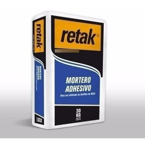 Imagen 1 de 3 de Retak Mortero Adhesivo X 30 Kg Proyectar Materiales