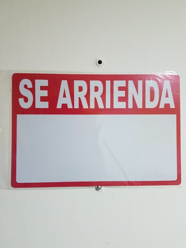 Letrero Se Vende O Se Arrienda