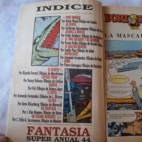 Fantasia Superanual N° 44 - Mayo 1994 - Editorial Columba (Usado)