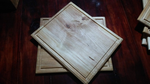 Primolegno 5 tablas rectangulares de 30 x 24 cm Resistentes Tabla de madera en bruto para decorar para pirograf/ía Arte Modelismo +Gruesas Bonitas