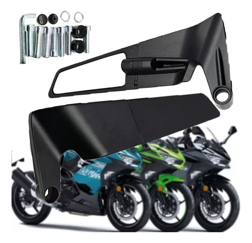 Z Alerón De Espejo Universal Ajustable Para Motocicleta, 1