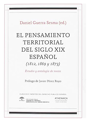 Libro El Pensamiento Territorial Del Siglo Xix Español (1812