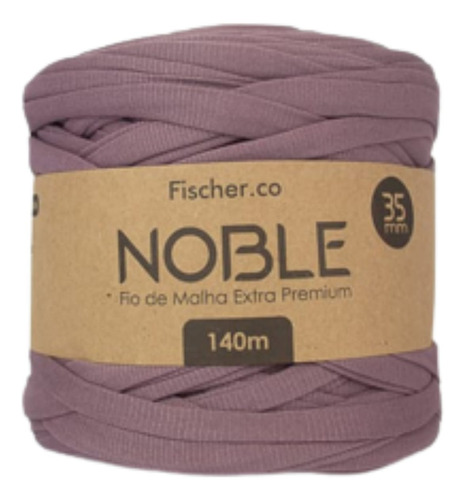 Fio De Malha Noble 35mm Extra Premium Fischer Grosso 140m Cor Cappuccino