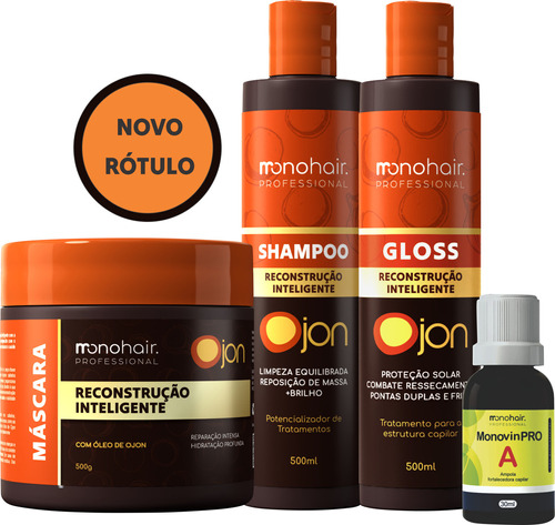 Kit Ojon+7 Reconstrução Inteligente - Mono Hair