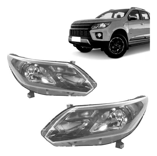 Par Farol S10 Trailblazer 17 18 19 20 21 22 23 Friso Preto