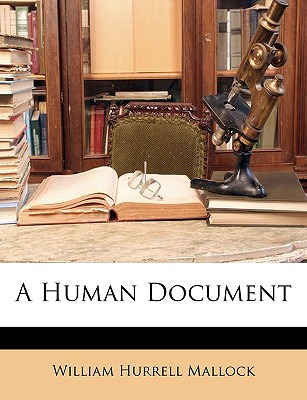 Libro A Human Document - Mallock, William Hurrell