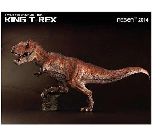 Figura King T. Rex Rebor Dinosaurio De Colección