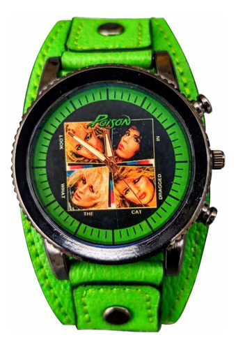 Reloj Poison. Glam Rock. Extensible 100% Piel