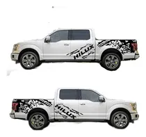 Comprar Vinilo Calco Camioneta Lateral Hilux Ploteo Tuning Fango 2
