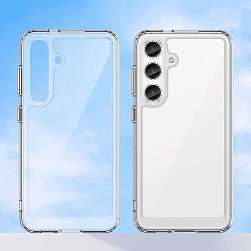 Funda Reforzada Acrílico Compatible Con Samsung S25+ (plus) Transparente Hard Clear Case
