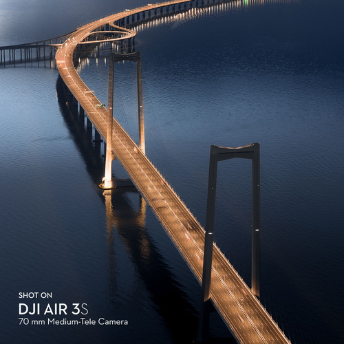 Drone Dji Air 3s Standard (sem Tela) Br - Dji054 Cor Cinza