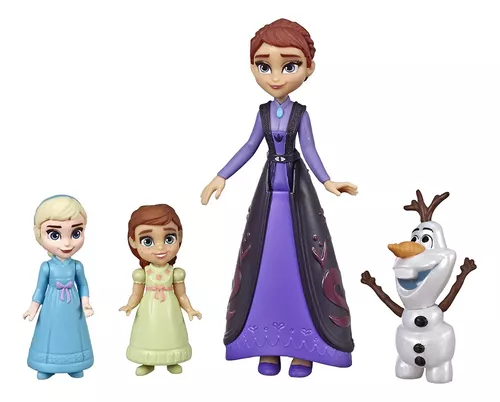 Boneca Frozen 2 - Anna e Acessórios Irmãs com Estilo Hasbro - JP