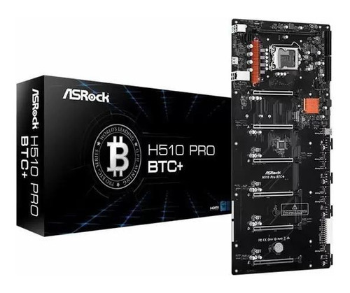 Placa Mãe Asrock S1200 Intel H510 Pro Btc+ Lga 1200 H510