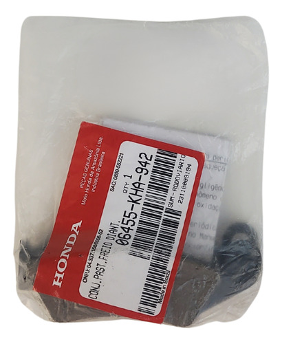 Pastillas De Freno Delanteras Original Honda Xr 125l 03/14