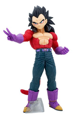 Figura Dragon Ball Z Vegeta Muñeco Anime Super Saiyayin 4